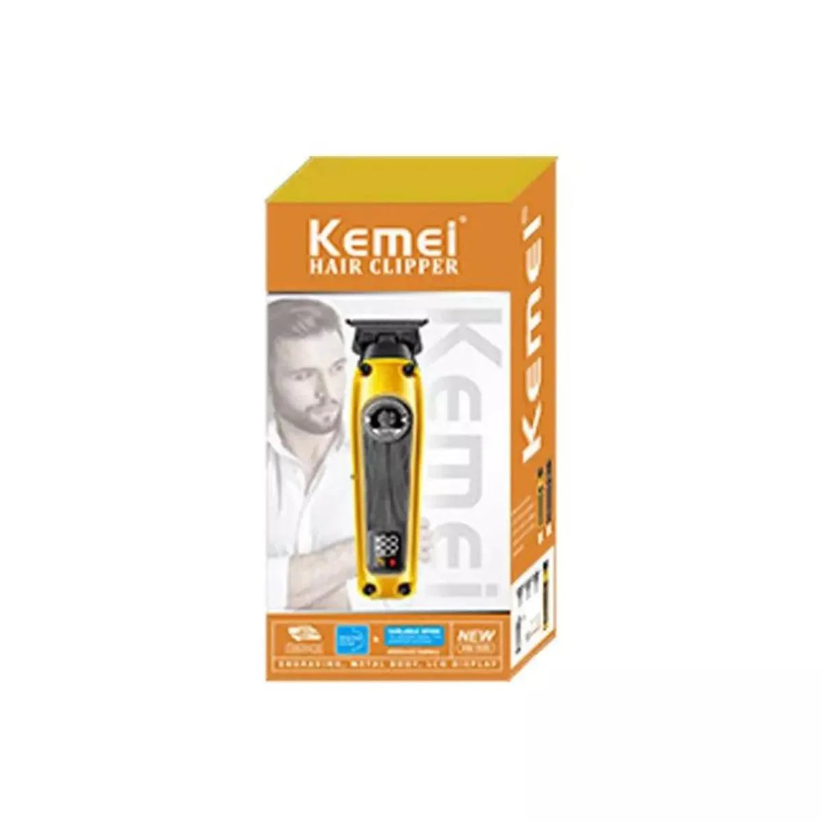 Máquina de Acabamento Profissional 8w Brushless Km-1855 | Kemei ®
