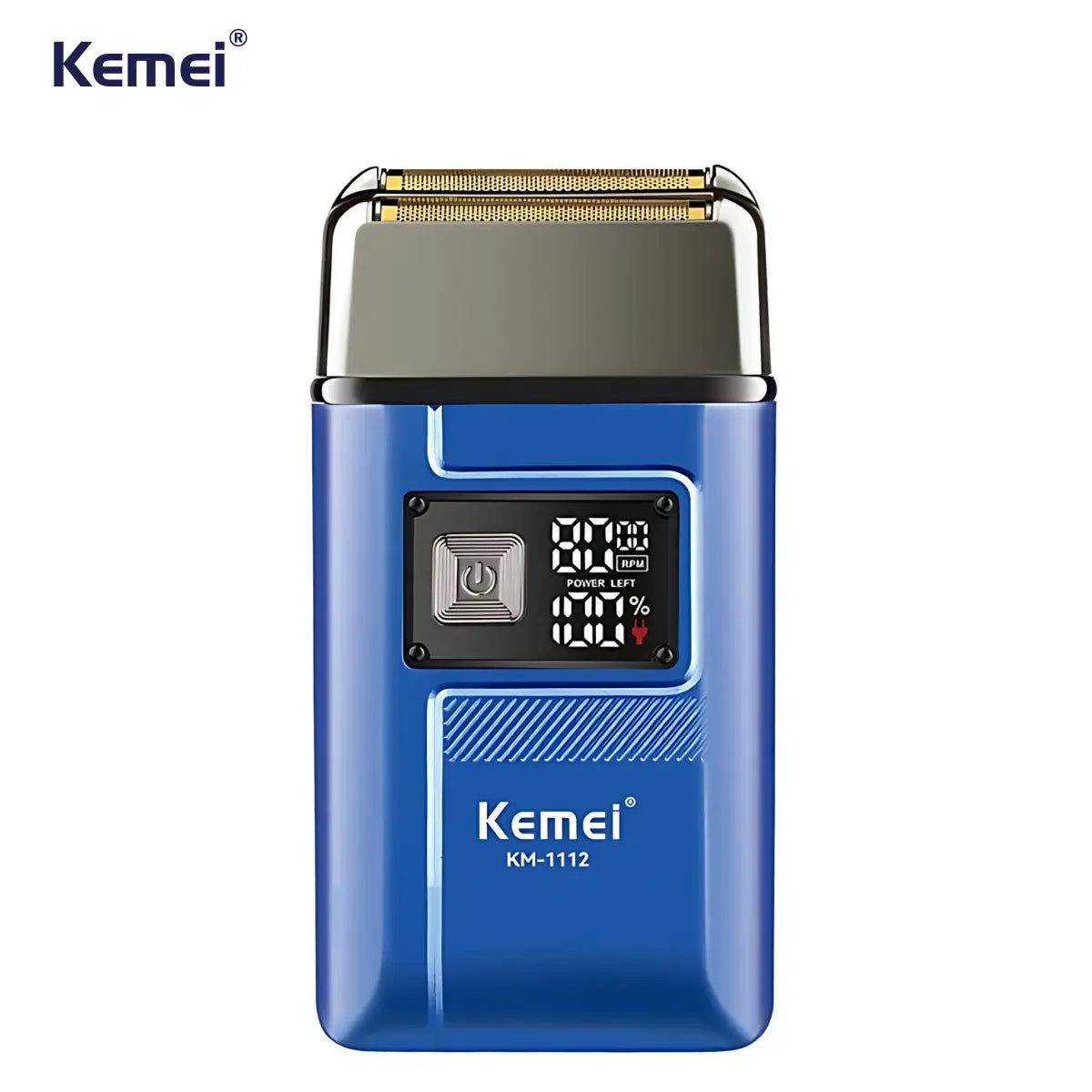 Kit Aparador À Prova D'agua Km-1838 + Barbeador Km-1112 | Kemei ®