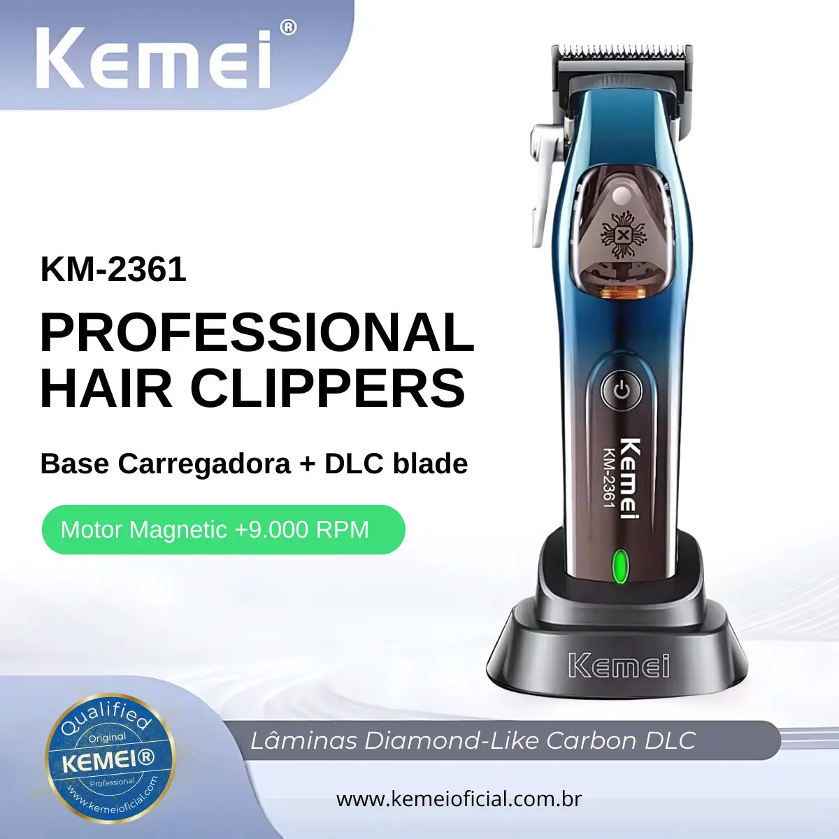 Máquina de Corte com Base Carregadora Km-2361 | Kemei ®