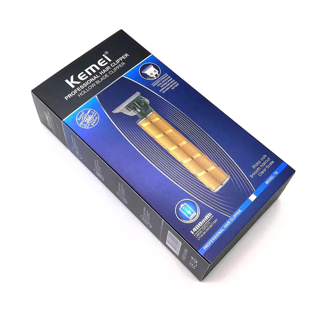 Máquina de Acabamento IPX4 Profissional Outlier Km-T9 | Kemei ®