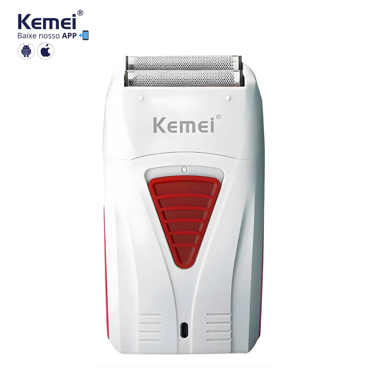 Barbeador Elétrico Profissional Km-3382 | Kemei ®