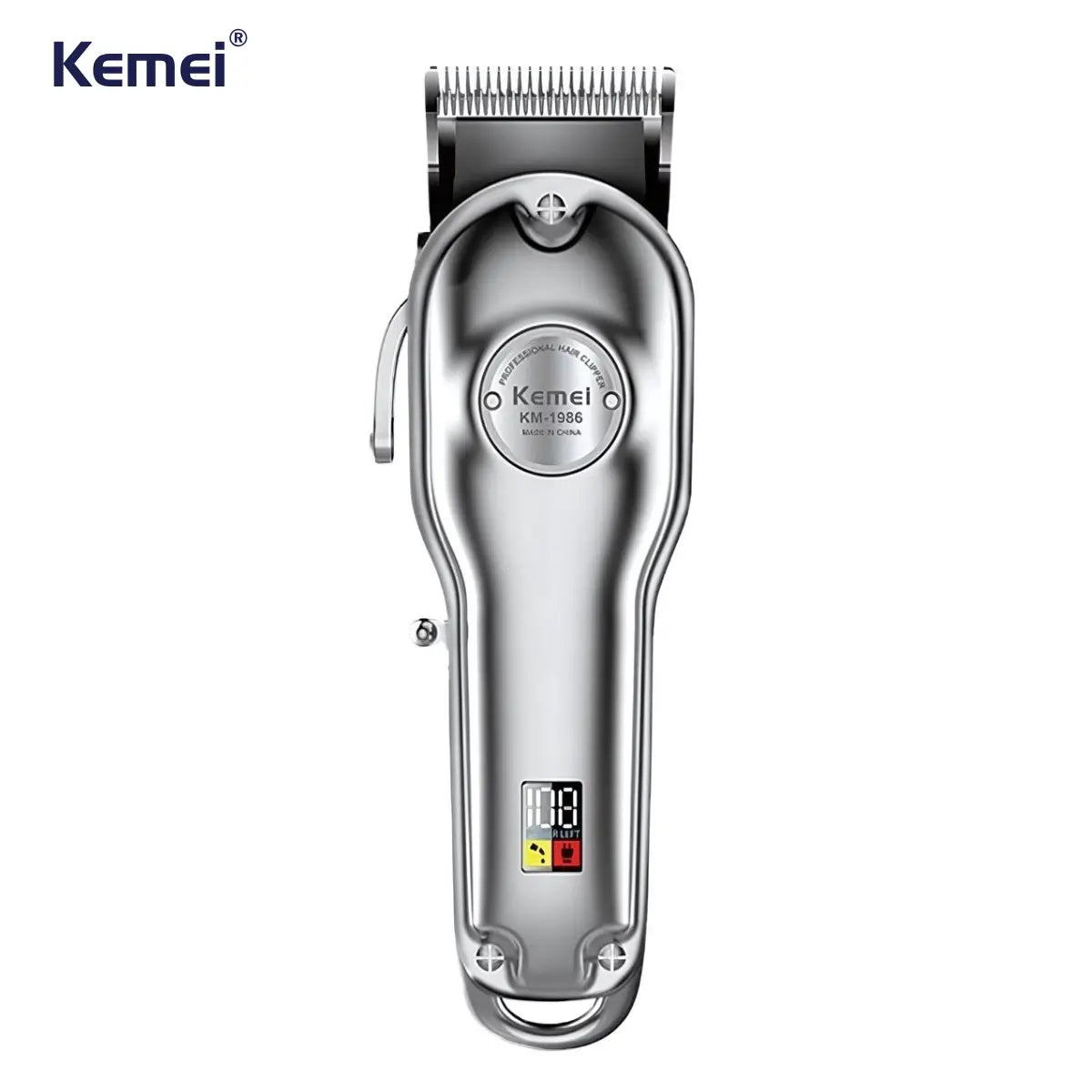 Máquina de Cortar Cabelo Profissional km-1986 | Kemei ®