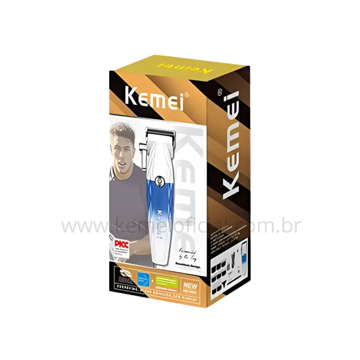 Máquina de corte 10w Profissional +9000 RPM Km-1689A | Kemei ®