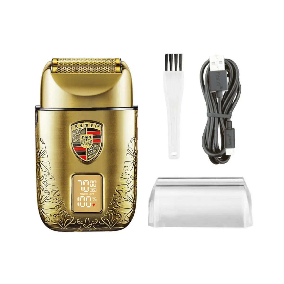 Kit Profissional Máquina de Acabamento Km-2293 + Shaver Km-T93 | Kemei ®