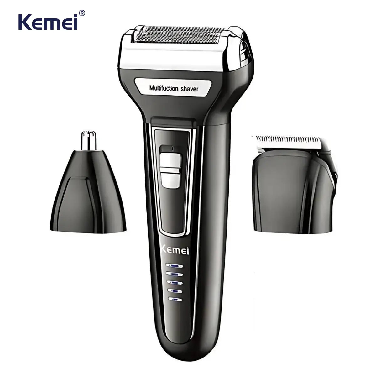 Aparador de pelos 3 em 1 Profissional Km-6558 | Kemei ®