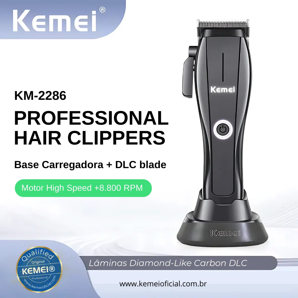 Máquina de Corte com Base Carregadora Km-2286 | Kemei ®