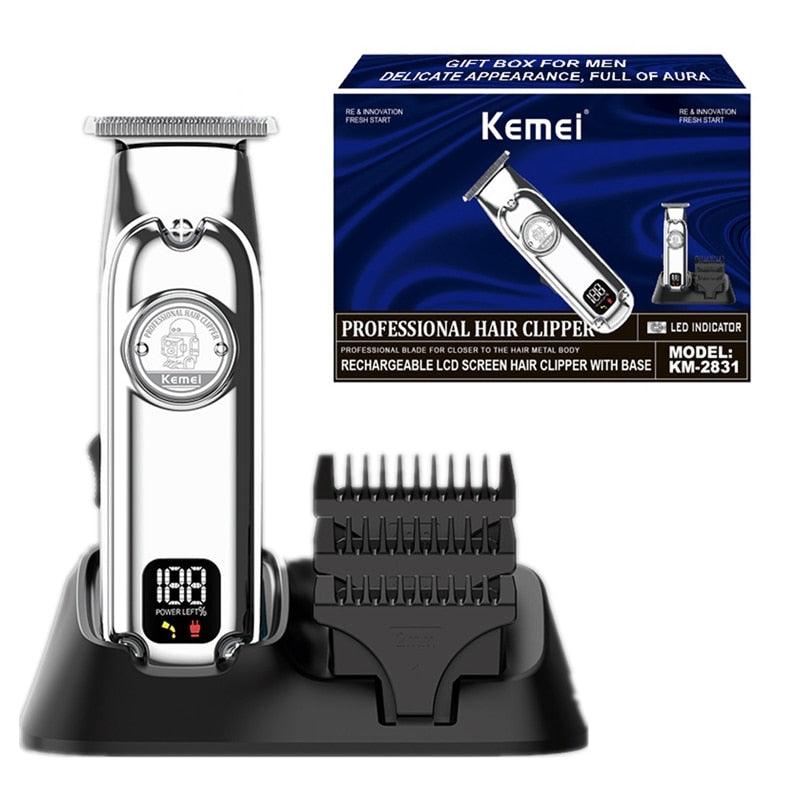 Máquina de Acabamento Profissional Km-2831 | Kemei ®