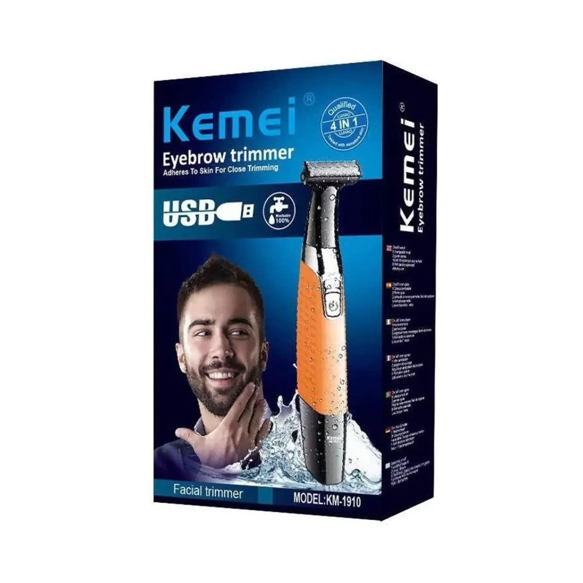 Aparador de Pelos Profissional Km-1910 | Kemei ®