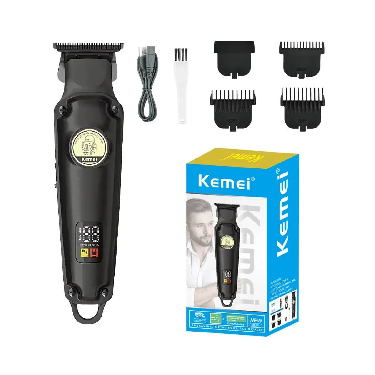 Lançamento Máquina de Acabamento 0Gap Profissional Km-2371 | Kemei ®