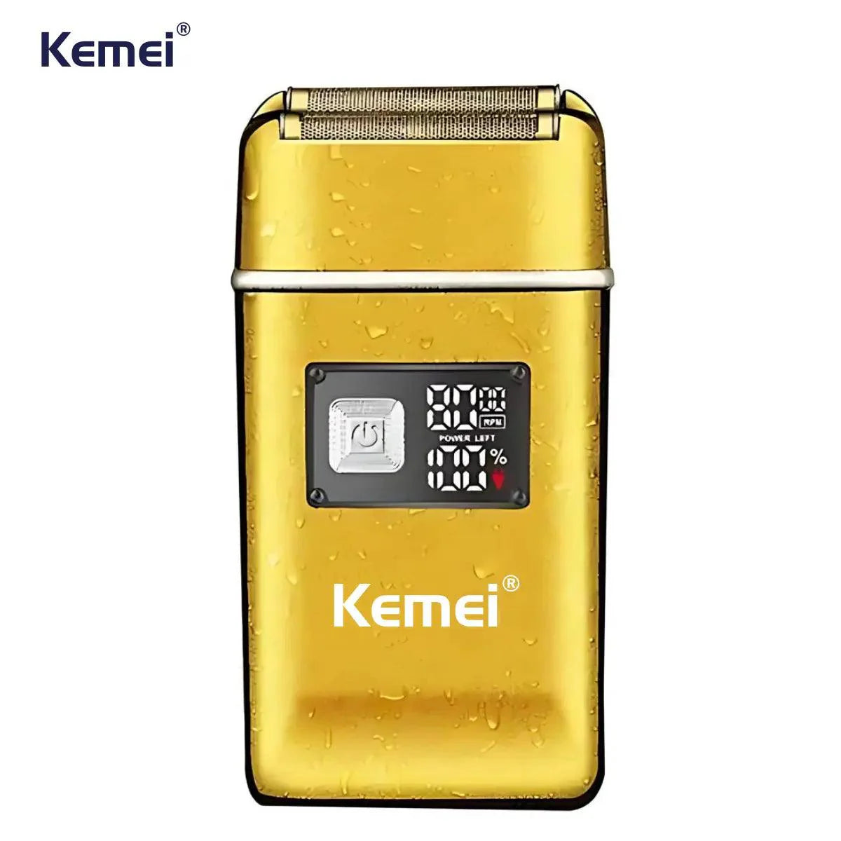 Barbeador Elétrico 2x Velocidades Km-TX8 | Kemei ®