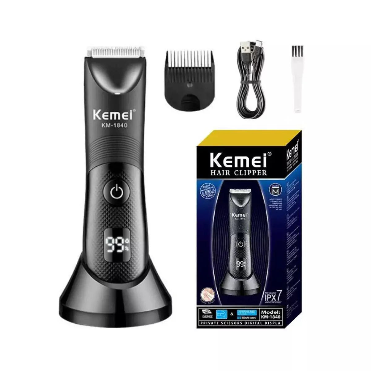 Aparador Íntimo à Prova D'agua com Proteção IPX7 Km-1840 | Kemei ®