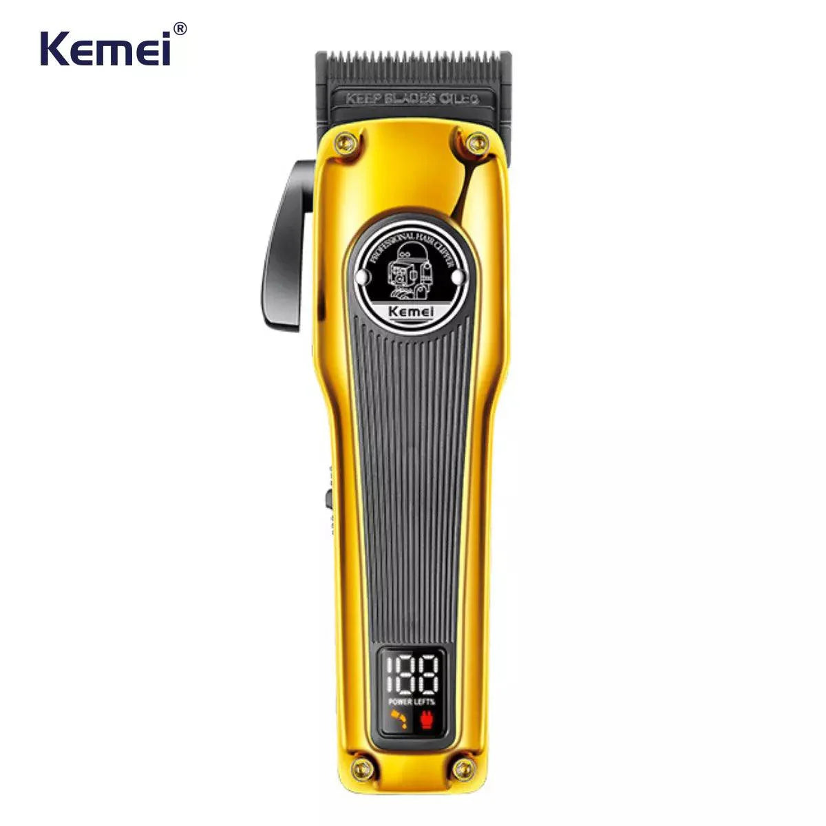 Máquina de Cortar Cabelo Profissional Km-1825 | Kemei ®