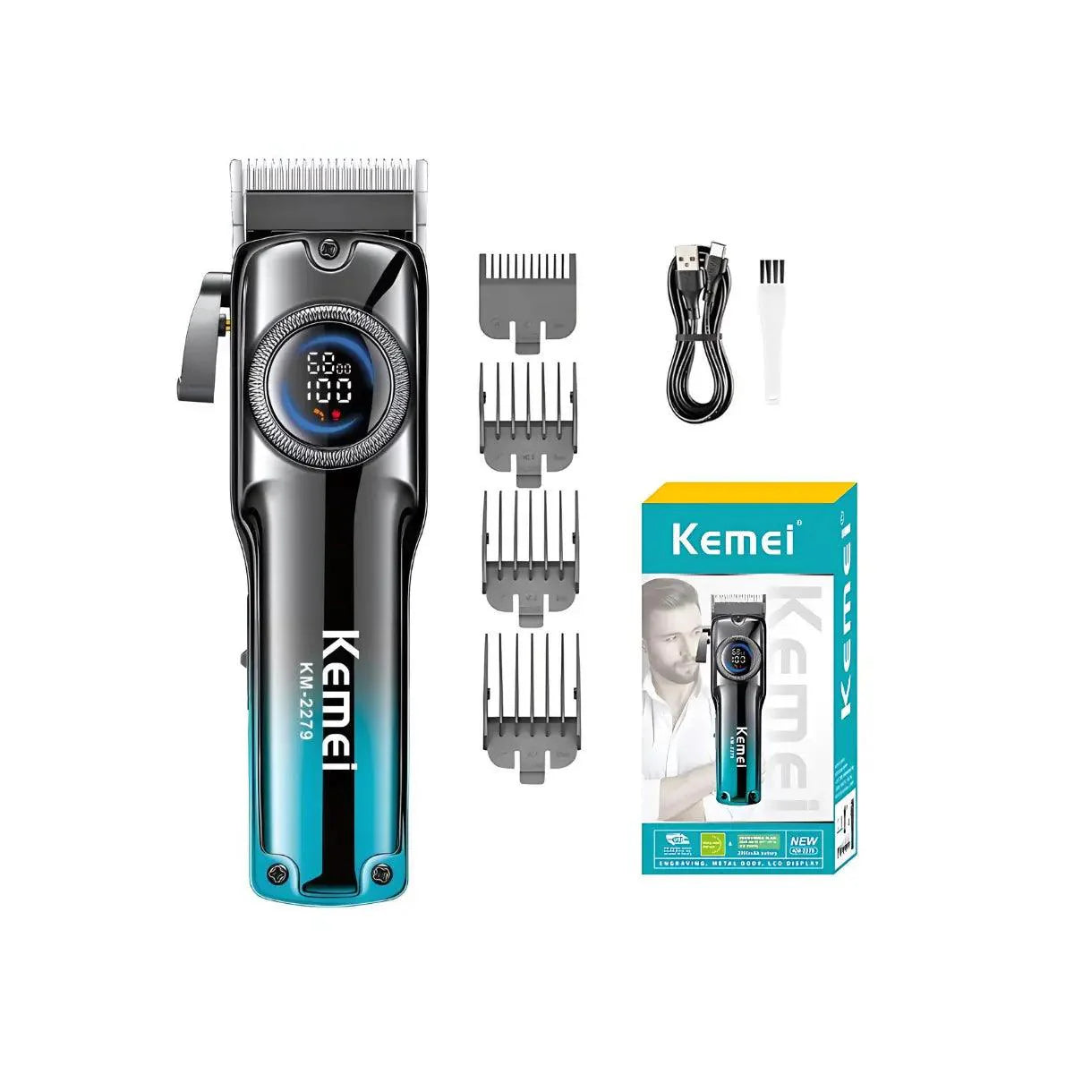 Máquina de Corte Profissional Km-2279 | Kemei ®