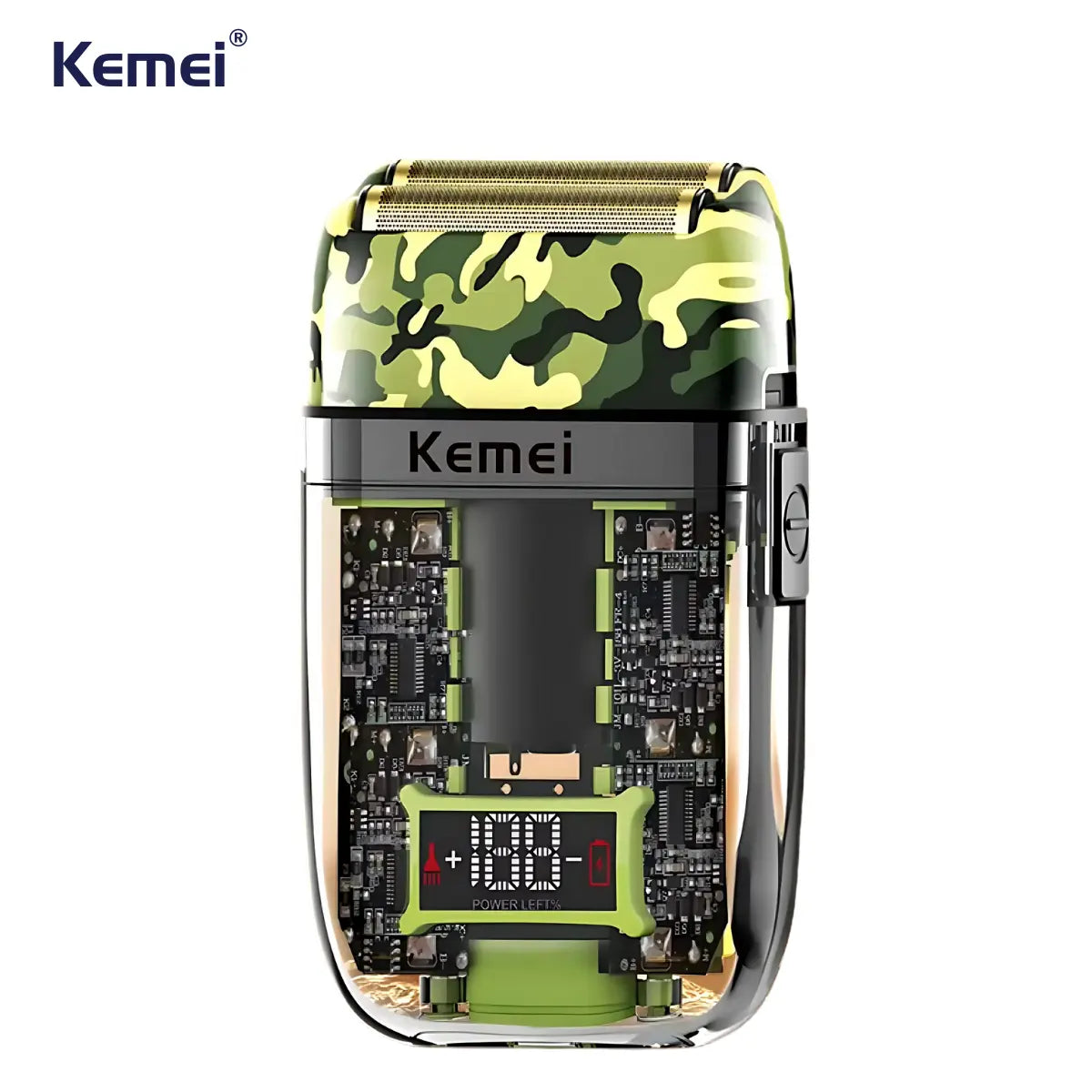 Barbeador Elétrico Profissional Km-TX7 | Kemei ®