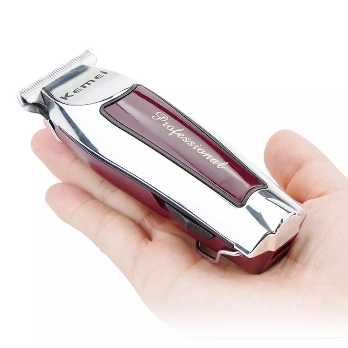 Kit Profissional Máquina de Acabamento Km-9163 + Shaver Km-2027 | Kemei ®