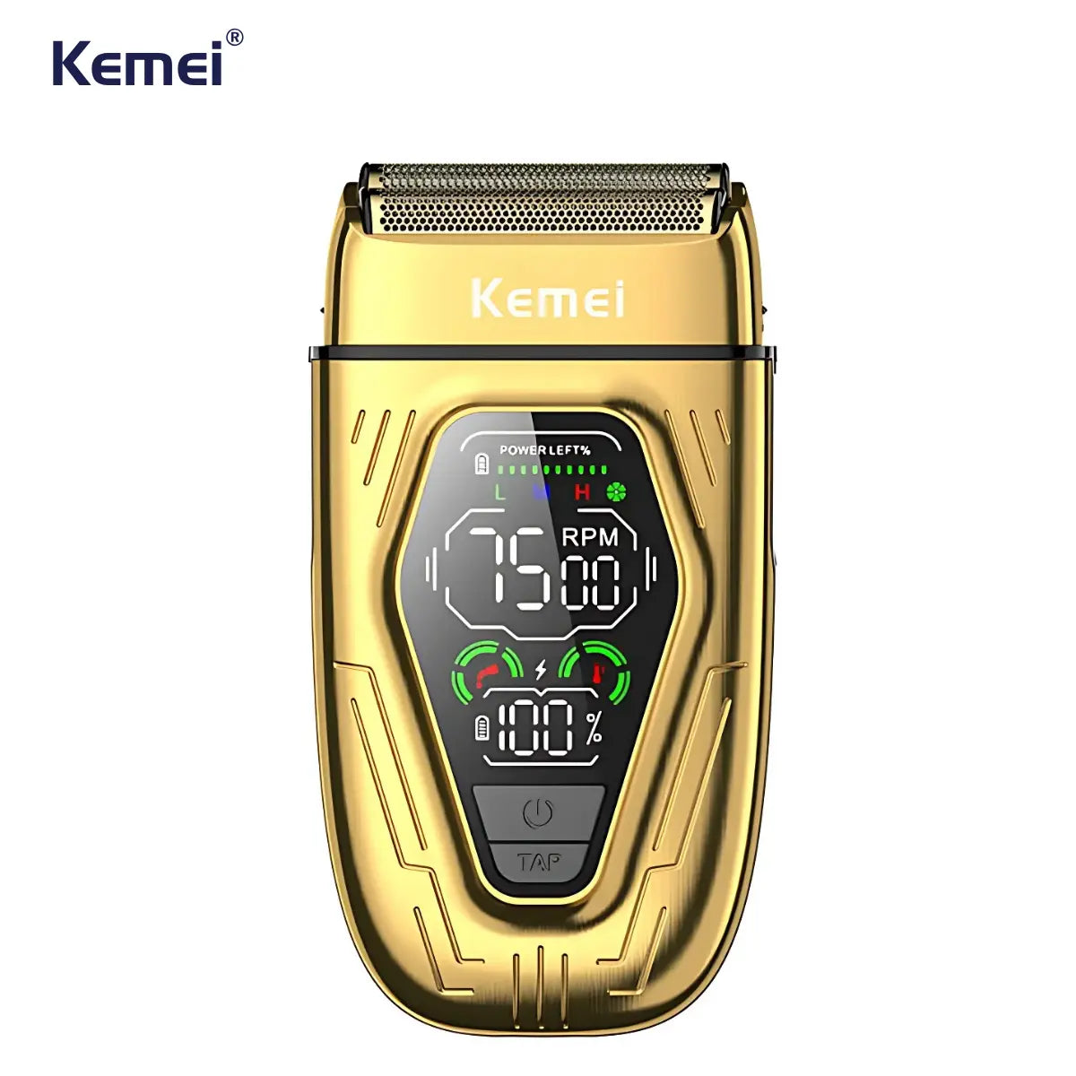 Barbeador Elétrico 3x Velocidades Km-T360 | Kemei ®