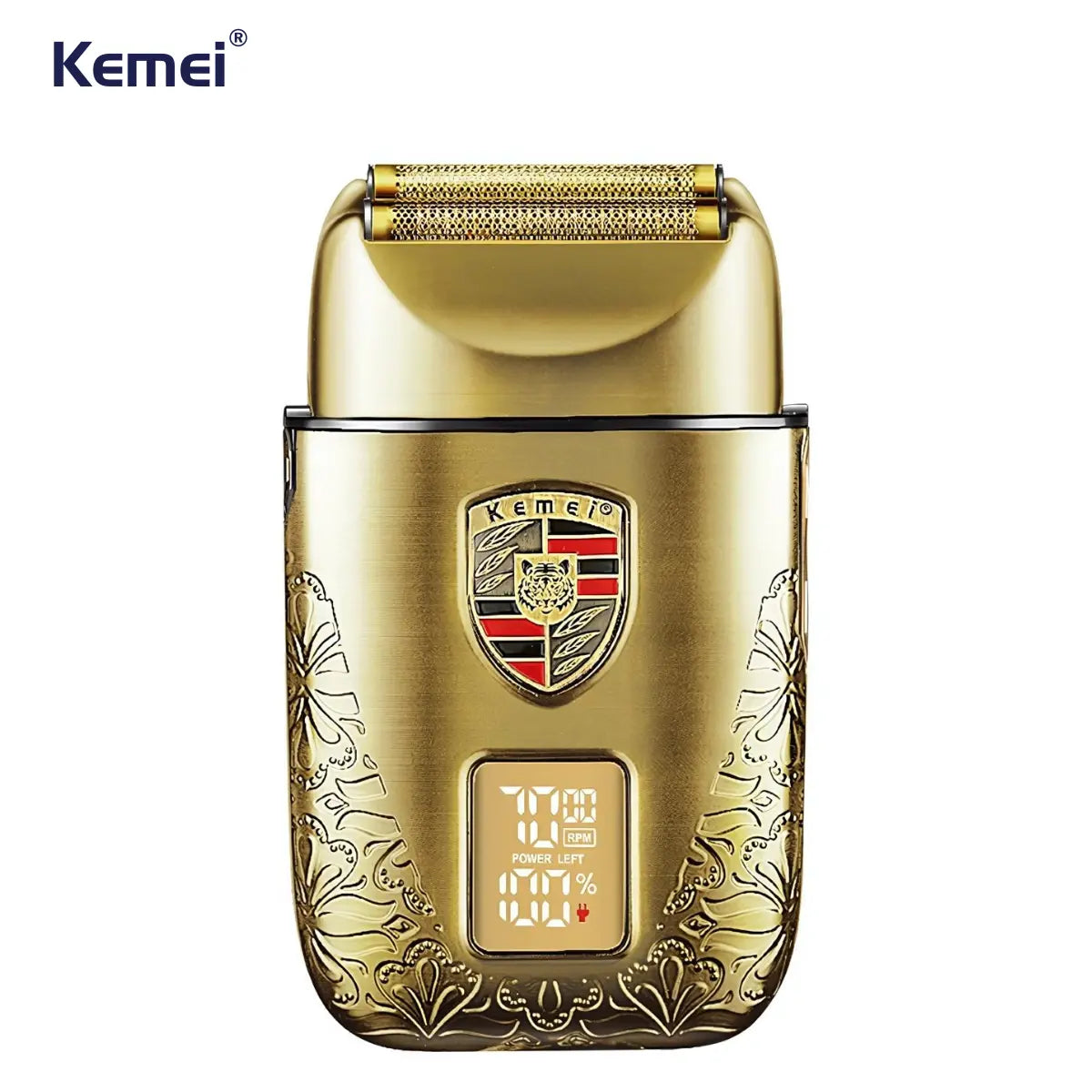 Barbeador Elétrico Profissional 3x Velocidades Km-T93 | Kemei ®