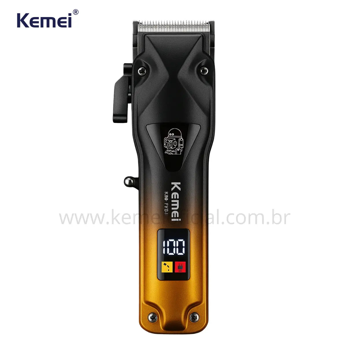 Máquina de Cortar Cabelo Profissional Km-1781 | Kemei ®