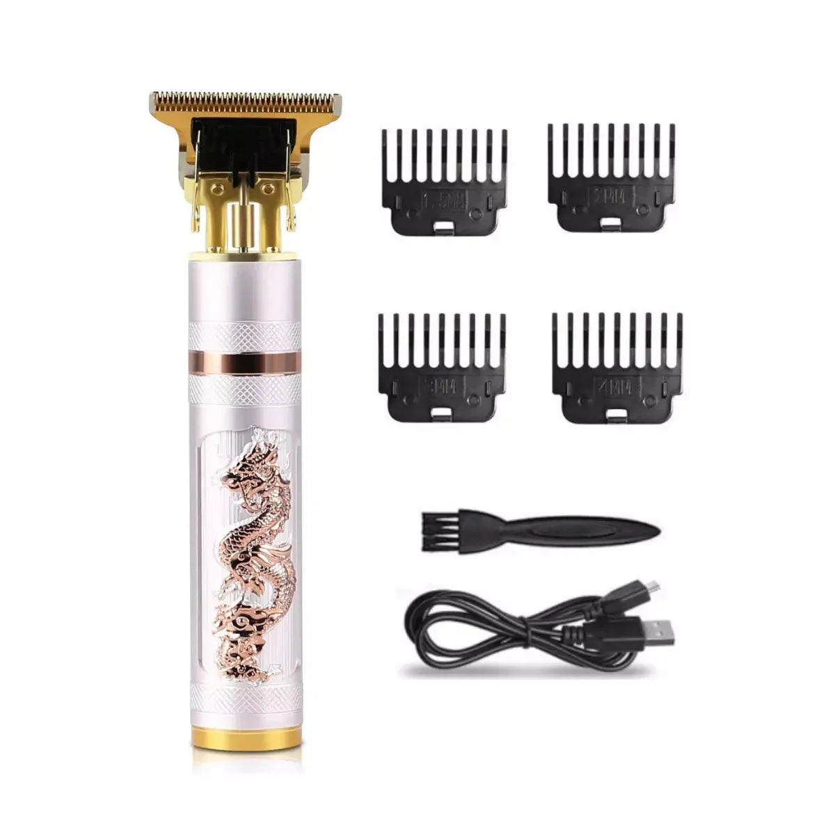 Máquina de Acabamento Km-762 + Barbeador Elétrico Km-2024 | Kemei ®