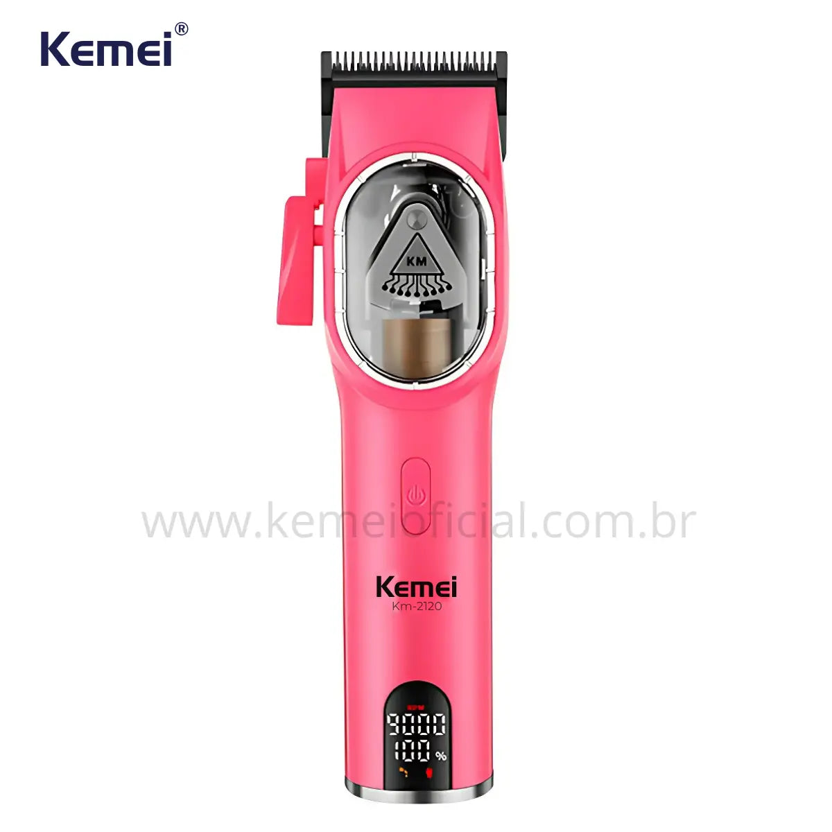 Máquina de Corte Motor Magnético 10w Profissional Km-2120 | Kemei ®