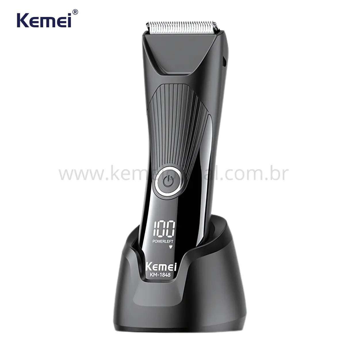 Aparador Íntimo à Prova D'agua lâminas de cerâmica + Base Km-1848 | Kemei ®