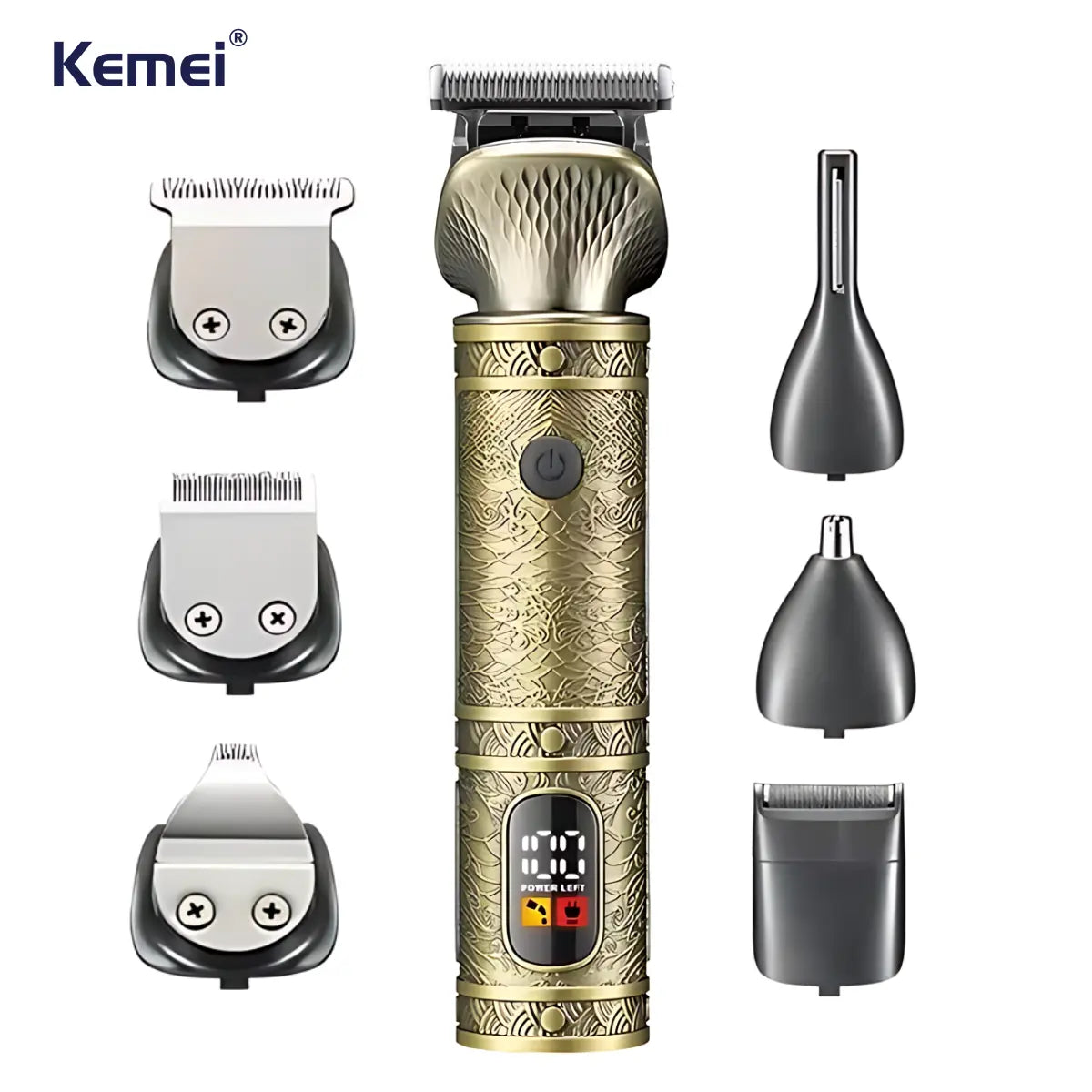 Aparador de Pelos 18 em 1 Profissional Km-2313 | Kemei ®