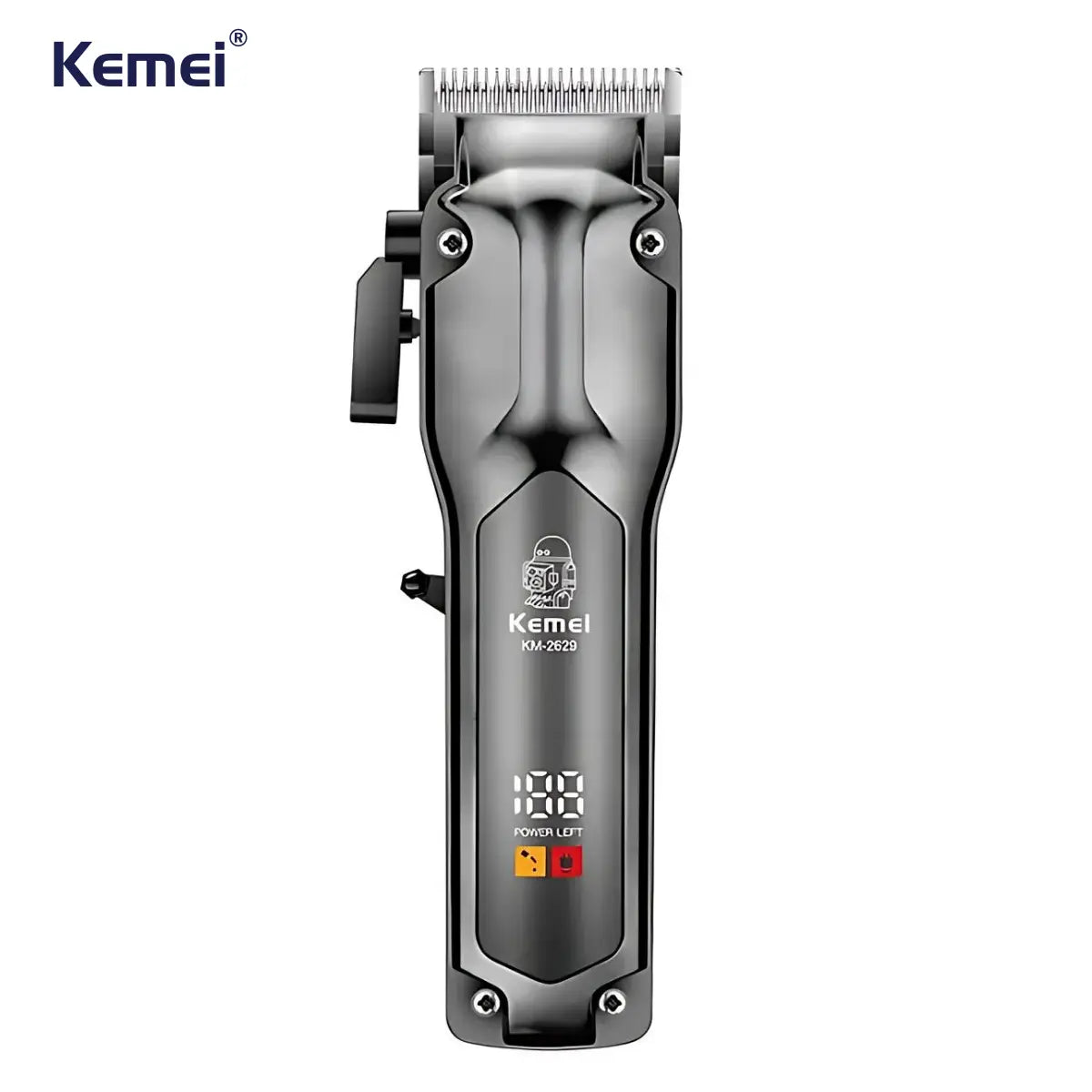 Máquina de Cortar Cabelo Profissional Km-2629 | Kemei ®